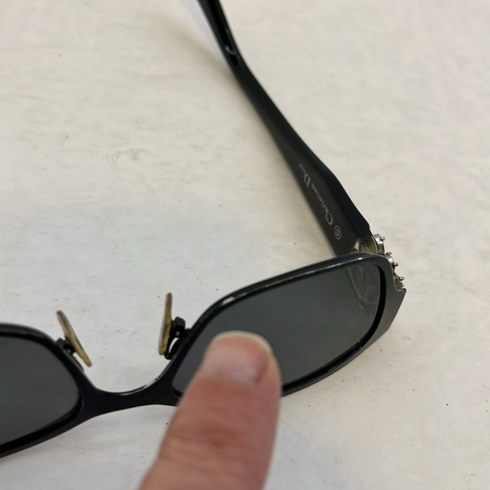 Christian Dior CD3775 Black w/ Rhinestone Eyeglasses or Sunglasses Frames Only - Picture 10 of 16